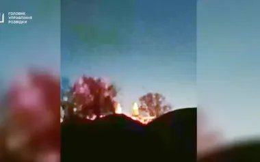 Su-30SM fighter jet burns down at Russian airfield in Rostov — DIU. VIDEO