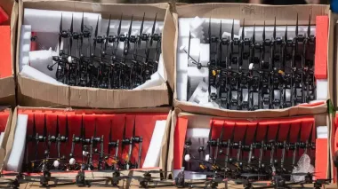 Kyiv community hands over 2,500 UAVs and electronic warfare systems to Defense Forces fighters