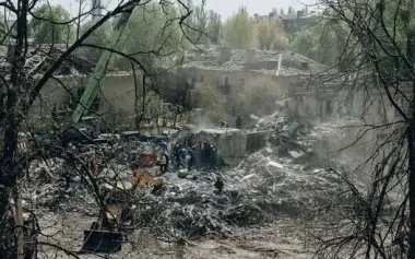 According to preliminary information, Russians used North Korean-made ballistic missile in strike on Kyiv – Zelenskyy. PHOTOS
