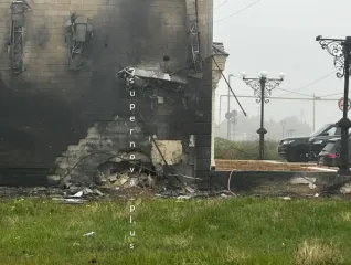 В Крыму дрон прилетел в дом "кадыровца" (видео)