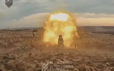 Combat work of Ukrainian tank crew from 3rd SAB. VIDEO
