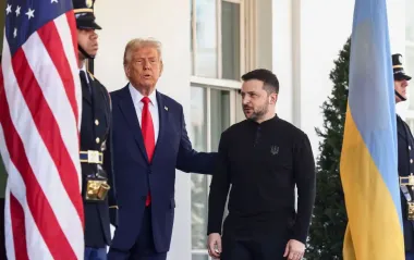 Зеленський вперше зустрівся з Трампом після сварки у Білому домі