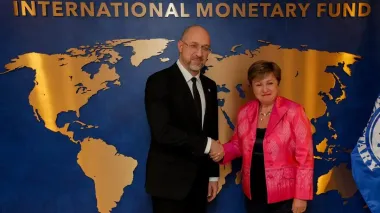 Shmyhal, Georgieva discuss further support for Ukraine in 2025-2026 in Washington