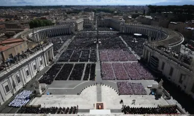 Funeral of Pope Francis. About 400,000 people paid their last respects to the pontiff
