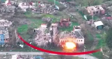Бригади "Помста" показала, як розбомбила укриття та позиції росіян під Куп’янськом