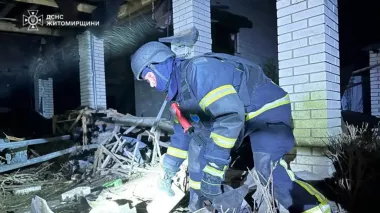 Two police officers injured in Russian attack on Zhytomyr Oblast