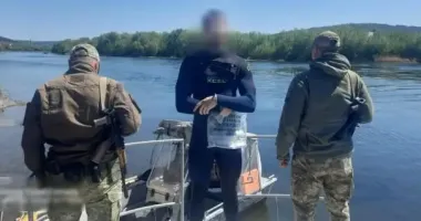 У Вінницькій області прикордонники затримали на Дністрі плавця у гідрокостюмі