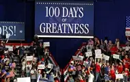 Трамп рассказал о своих достижениях за 100 дней на посту