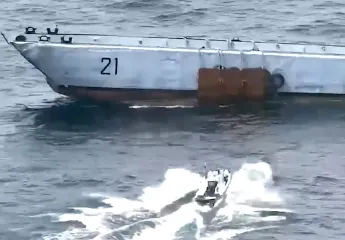 Во Франции создали аналог украинского морского дрона Magura V5 и поразили им баржу