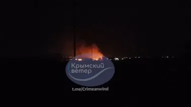 Large-scale drone attack on Crimea: explosions heard near military air bases – videos