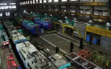 Enemy struck massive blow at locomotive repair plant in Zaporizhzhia, - "Ukrzaliznytsia"