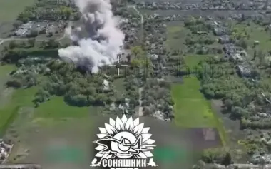 Su-27 delivers precision GBU-62 strike on enemy forward command post in Kharkiv region. VIDEO