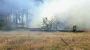 Evacuation prepared in Kharkiv Oblast due to forest fire triggered by Russian attacks and exploding munitions
