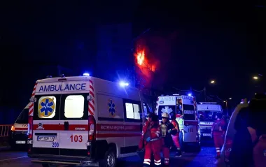 В Оболонском районе Киева ночью взорвали гранату, есть пострадавший