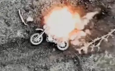 Ruscists attack with small infantry groups on motorbikes in co-operation with UAVs - OSGT "Khortytsya"