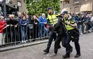 У Нідерландах пропалестинські активісти зірвали виступ міністра