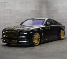 Роскошь высшего сорта: выпущен эксклюзивный золотой Rolls-Royce (фото)