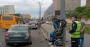 ДТП у Северного моста в Киеве: водитель подрезал мотоциклиста