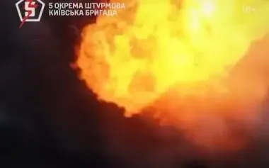 Russian invader disappeared after attack by Ukrainian drone of 5th SAB fighters in Pokrovsk direction. VIDEO