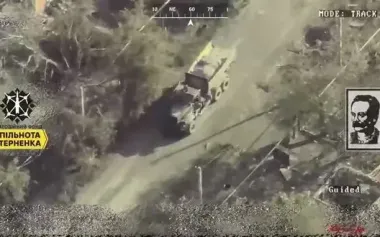 Our defenders strike enemy trucks, cars, and armored vehicle in Donetsk region. VIDEO