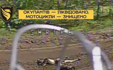 Defense Forces target Russian artillery, ammo depots, and fleeing troops on motorcycles. VIDEO