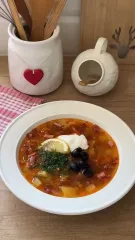 Сытная солянка на обед и к ужину: пошаговый рецепт приготовления