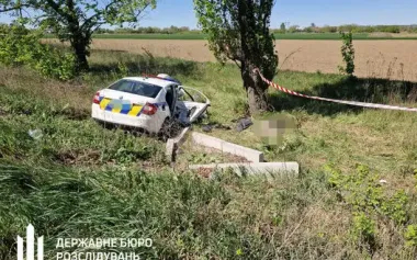 Deaths of military TCR and police officer in road accident in Poltava region: law enforcement driver is served suspicion notice. PHOTO