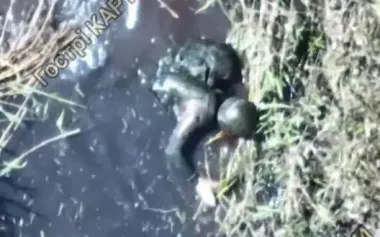 Enemy use divers to infiltrate SRGs in Donetsk direction: they were eliminated. VIDEO