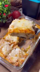 Простое блюдо из доступных продуктов: макаронная запеканка с фаршем