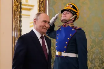 Biden accuses Trump of ‘modern day appeasement’ as Putin prepares for Victory Day parade