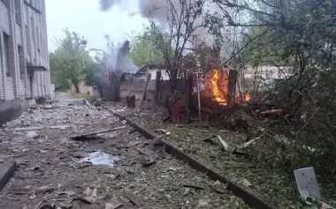 Russian forces attack Uman and its outskirts with drones, one person injured – RMA. PHOTO