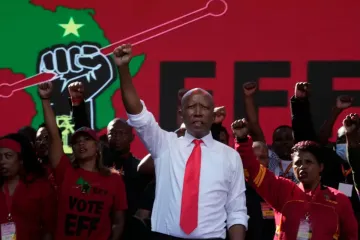 Far-left South African politician says the UK denied him a visa to speak at Cambridge University