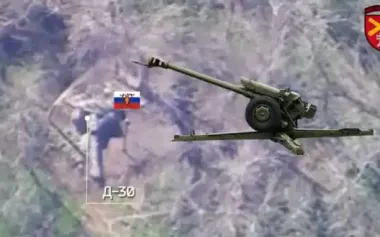 Fighters of SAB named after Hetman Danylo Apostol destroy six enemy guns in Zaporizhzhia direction. VIDEO