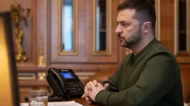Zelenskyy, von der Leyen discuss further steps for Ukraine's accession into European Union