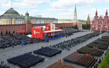 With May 9 parade, Putin is trying to hide economic downturn and mobilize support for war - NYT