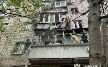 Consequences of enemy shelling in Kherson region: one person killed and four wounded, including two police officers. PHOTOS