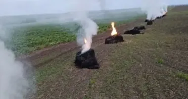 Заморозки на Волыни: фермеры спасают урожай огнем