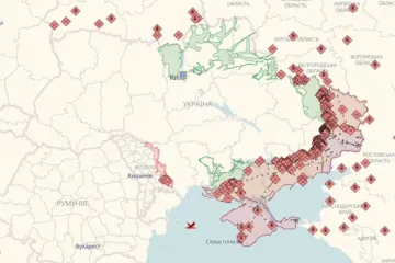 Онлайн-карта бойових дій в Україні на 10 травня: ситуація на фронті