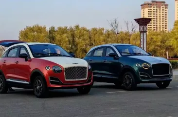 В Китае производят дешевые электрифицированные копии Bentley Bentayga за $2500 (фото)