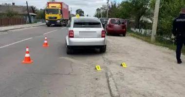 На Рівненщині водій наїхав на поліцейського під час перевірки документів
