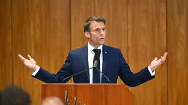 It's not enough, says Macron on Putin's proposal for Ukraine talks in Istanbul