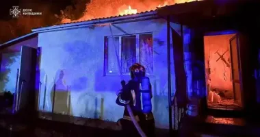 На Київщині під час пожежі загинув чоловік