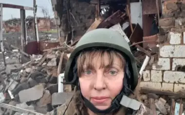 Nurse from 128th Brigade of TDF destroyed group of occupiers with grenade launcher and saved unit from encirclement. PHOTO