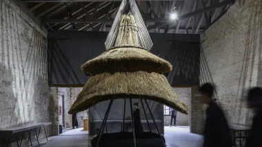 Ukrainian pavilion DAKH: Vernacular Hardcore opened at Biennale Architettura 2025 in Venice
