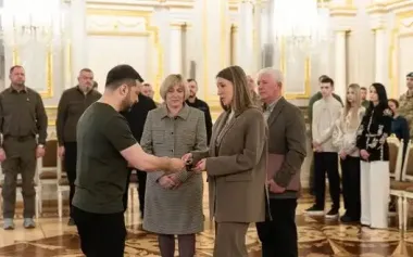 Over 110,000 Ukrainian defenders have received state awards duringfull-scale war – Zelenskyy. PHOTOS