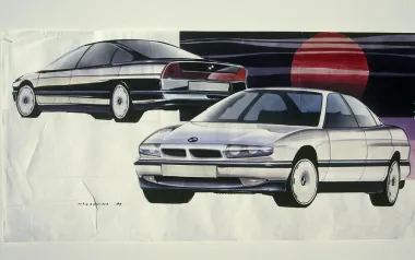 Каким мог быть культовый BMW 5 Series E39: необычные ранние эскизы модели (фото)