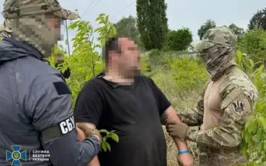 Prepared air attack by Russian forces on power lines of Rivne NPP: another GRU agent exposed, - SSU. PHOTO
