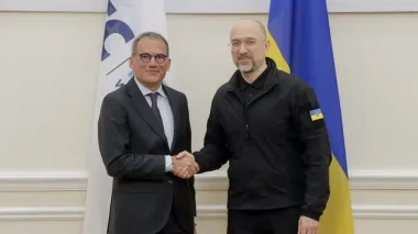 Shmyhal discusses continued cooperation, joint projects with IFC Vice President