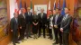 Poroshenko discusses situation on front, talks on ending war with ambassadors of G7, EU countries