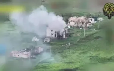 Soldiers of 110th SMB destroy several Russian tanks with kamikaze drones in Novopavlivka direction. VIDEO